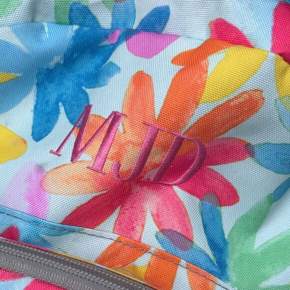 L.L. Bean Kids' Colorful Floral Backpack - Picture 9 of 13